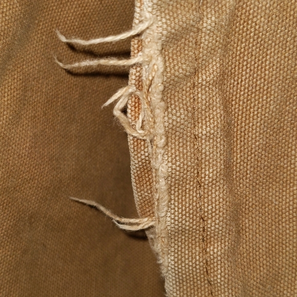 Carhartt Men's Size 42x34 Made in USA 100% Cotton Work Pants - Picture 8 of 13